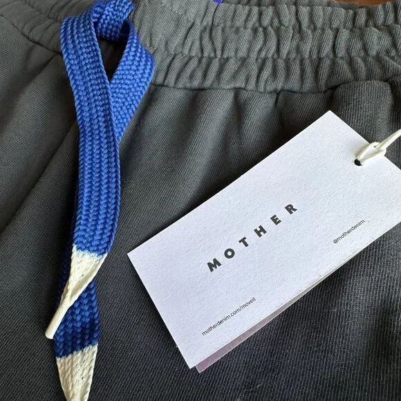 NWT MOTHER DENIM Women's Knock Out Ankle Pant Faded Black 100% Cotton L $188 - Picture 10 of 15